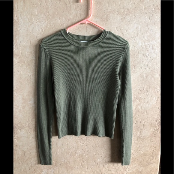 BP Sweaters - BP Olive Army Green Sweater